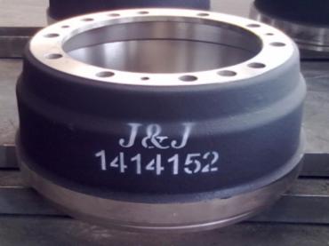 SCANIA Grey iron casted brake drum