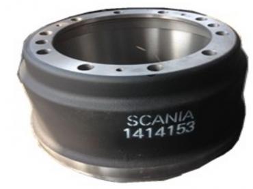 SCANIA Grey iron casted brake drum