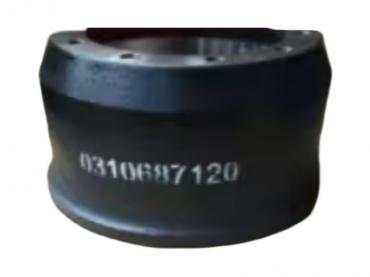 Grey iron casted brake drum