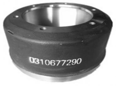 BPW Grey iron casted brake drum