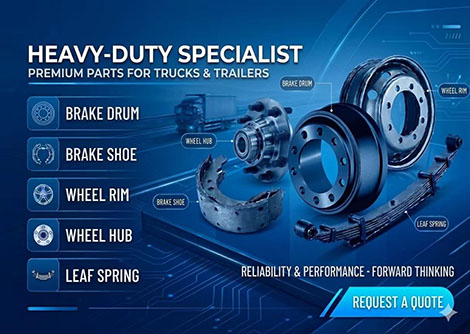 One stop source of truck and semi trailer parts